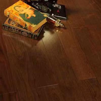 wood floor; herringbone; American walnut