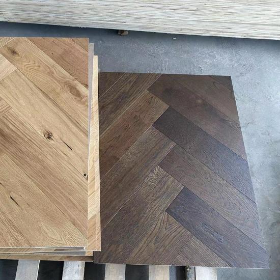 Engineered oak flooring